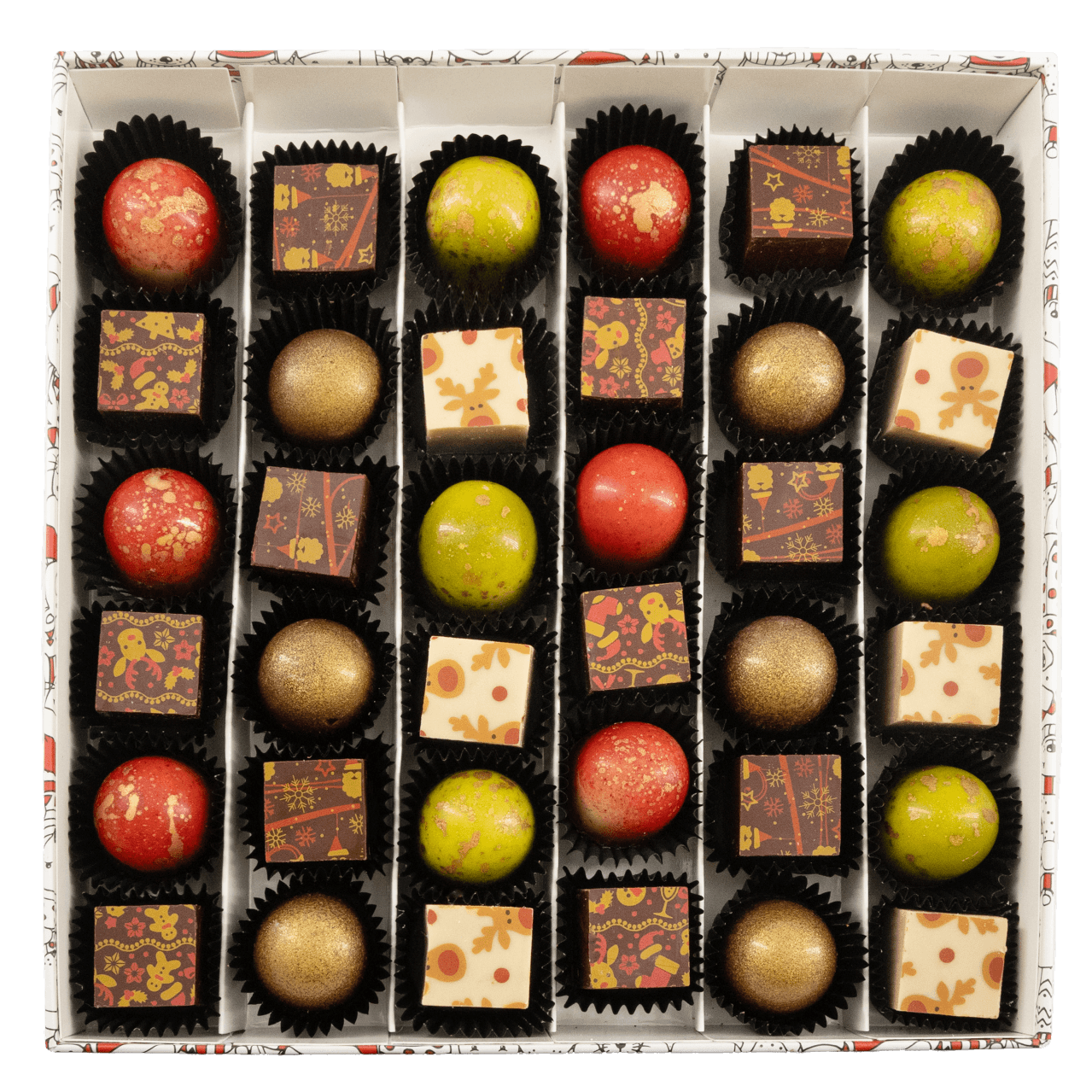 Christmas box 36 pralines 540g