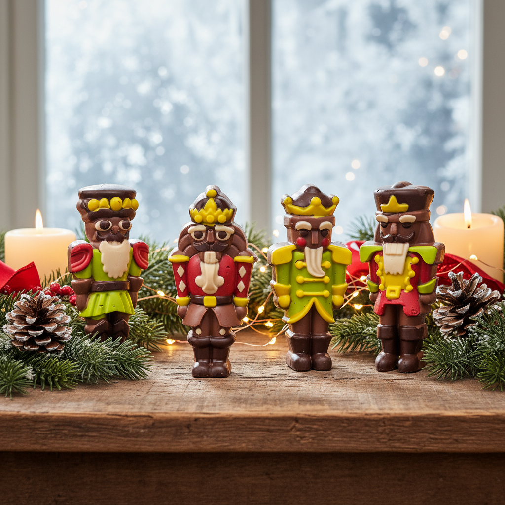 Milk chocolate Christmas nutcracker soldier 130g