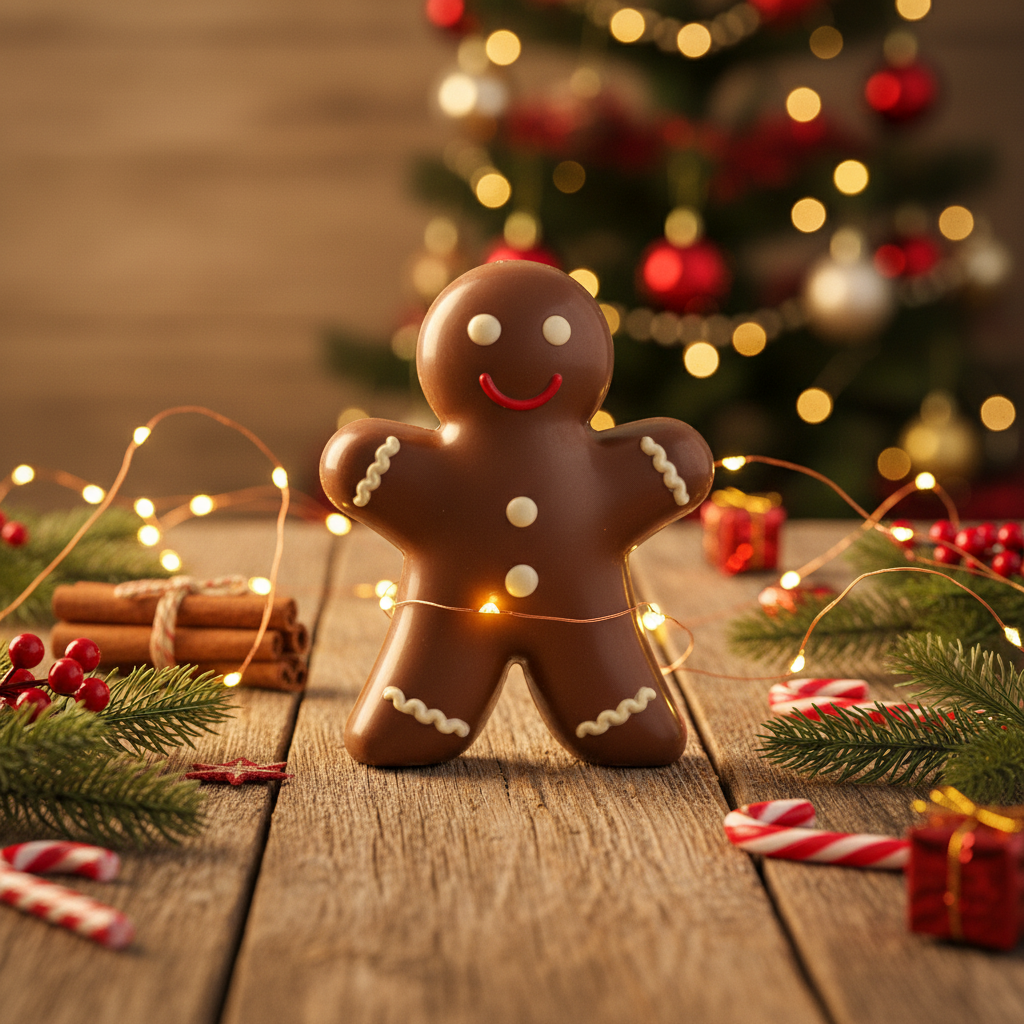 Milk chocolate Mr Ginger 125g