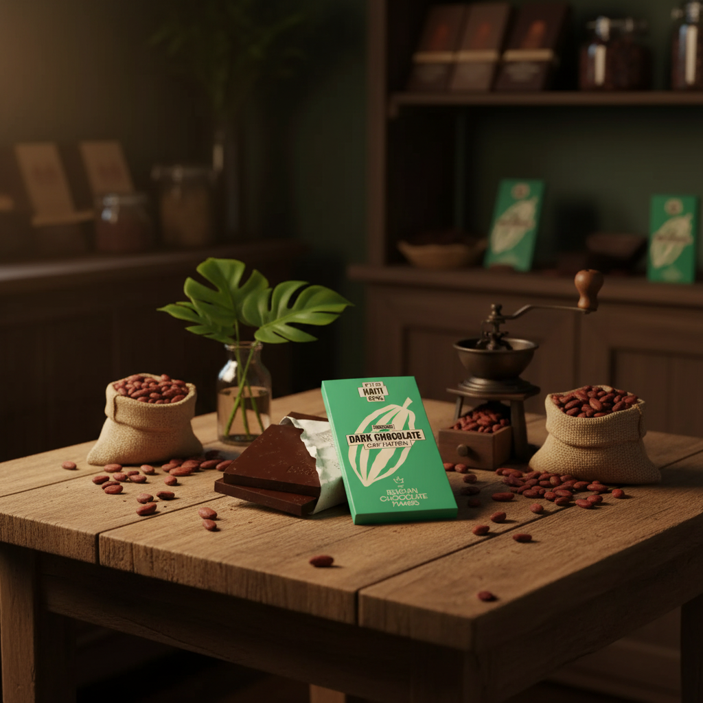 Chocolate bar origin Haïti Cap Haïtien 62%