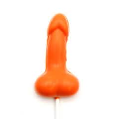 Chocolate lollipop orange dick - The Belgian Chocolate Makers