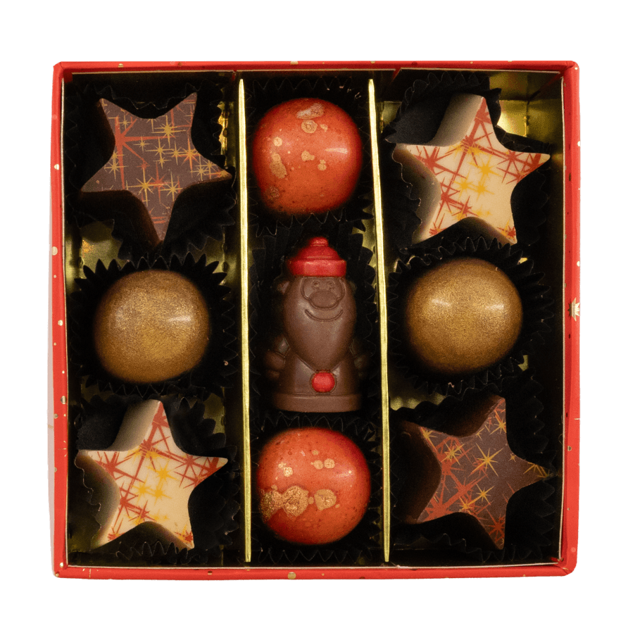 Christmas 9 pralines box ho-ho-ho 135g
