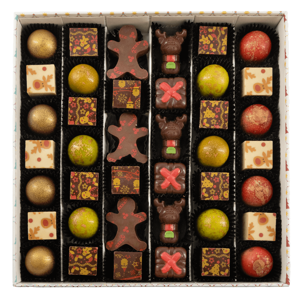 Christmas box my bear friend 40 pralines 570g