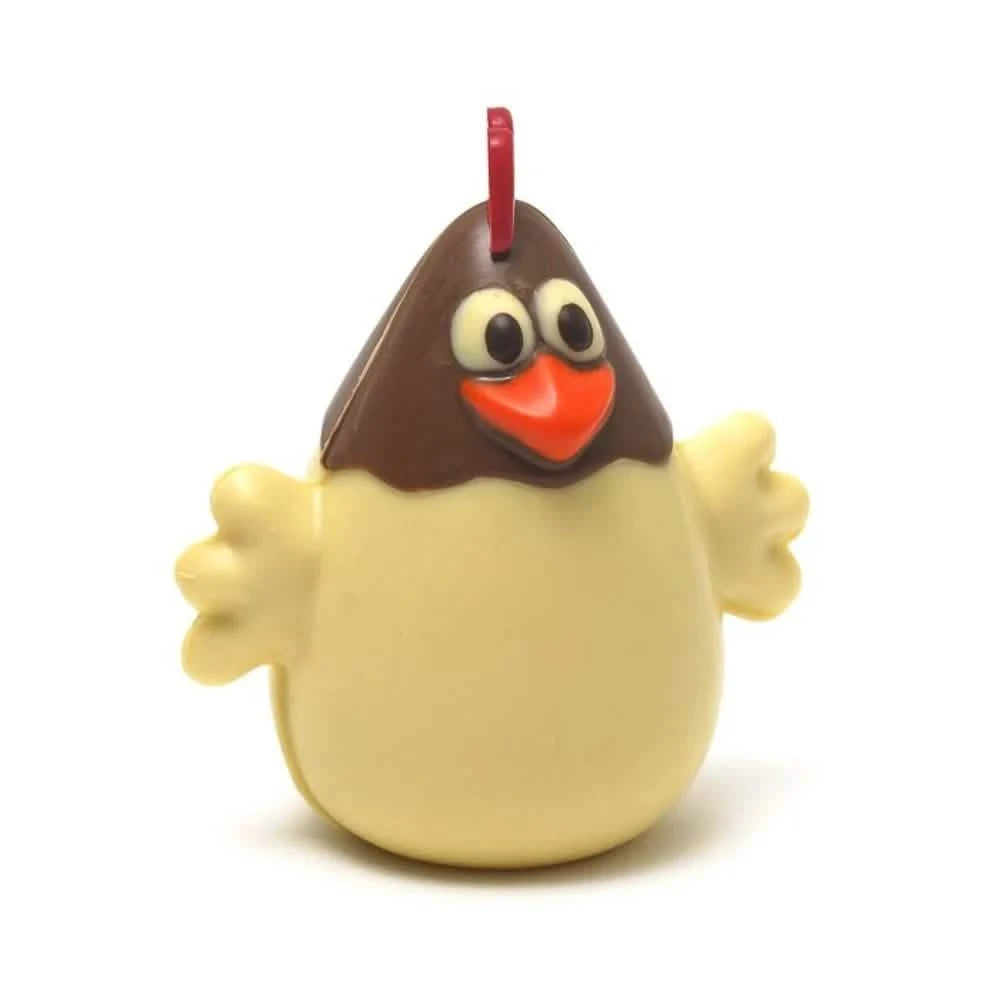 Hen (milk/white) 200 Grs - The Belgian Chocolate Makers