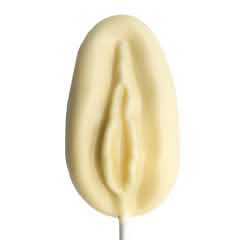 White chocolate lollipop pussy - The Belgian Chocolate Makers