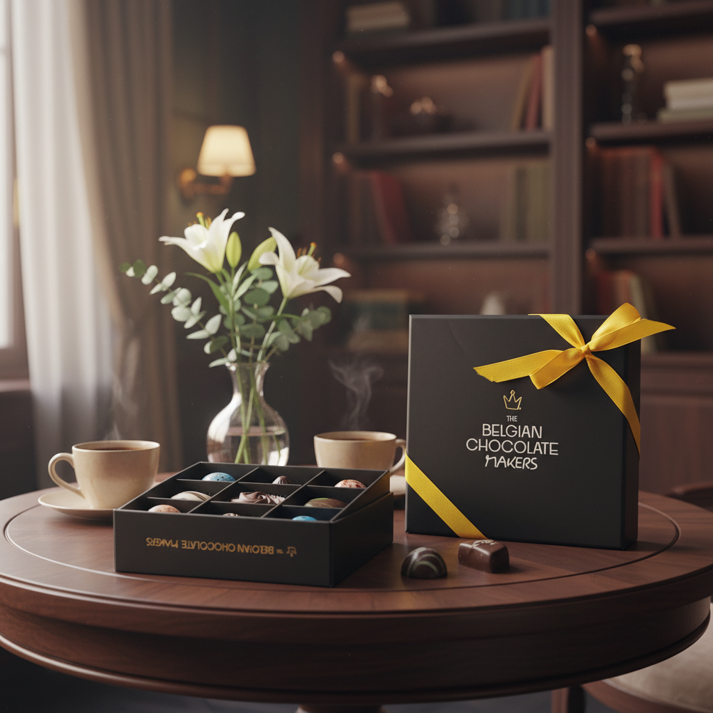 Black temptation pralines boxes