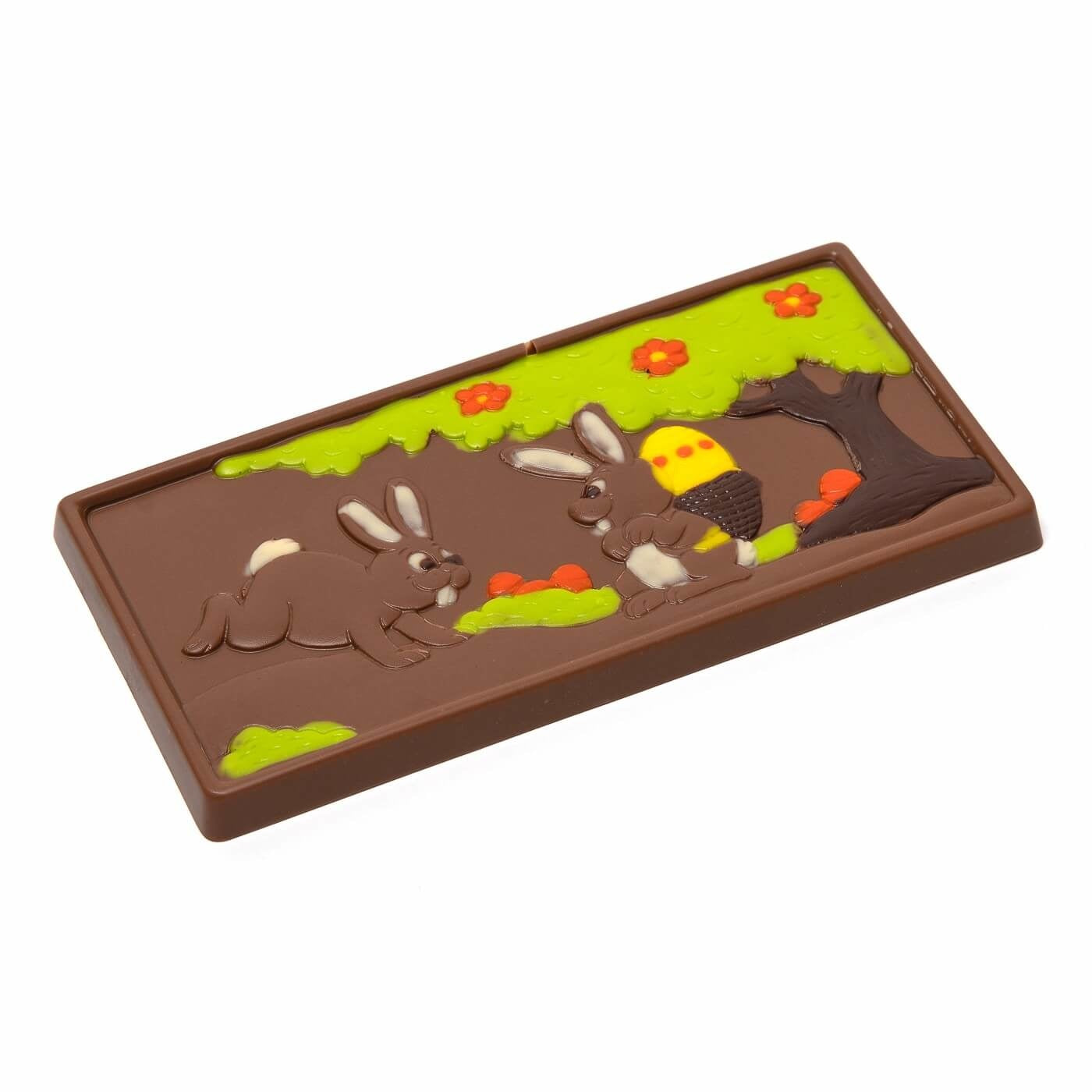 Chocolate handmade bar easter (milk) 120 Grs