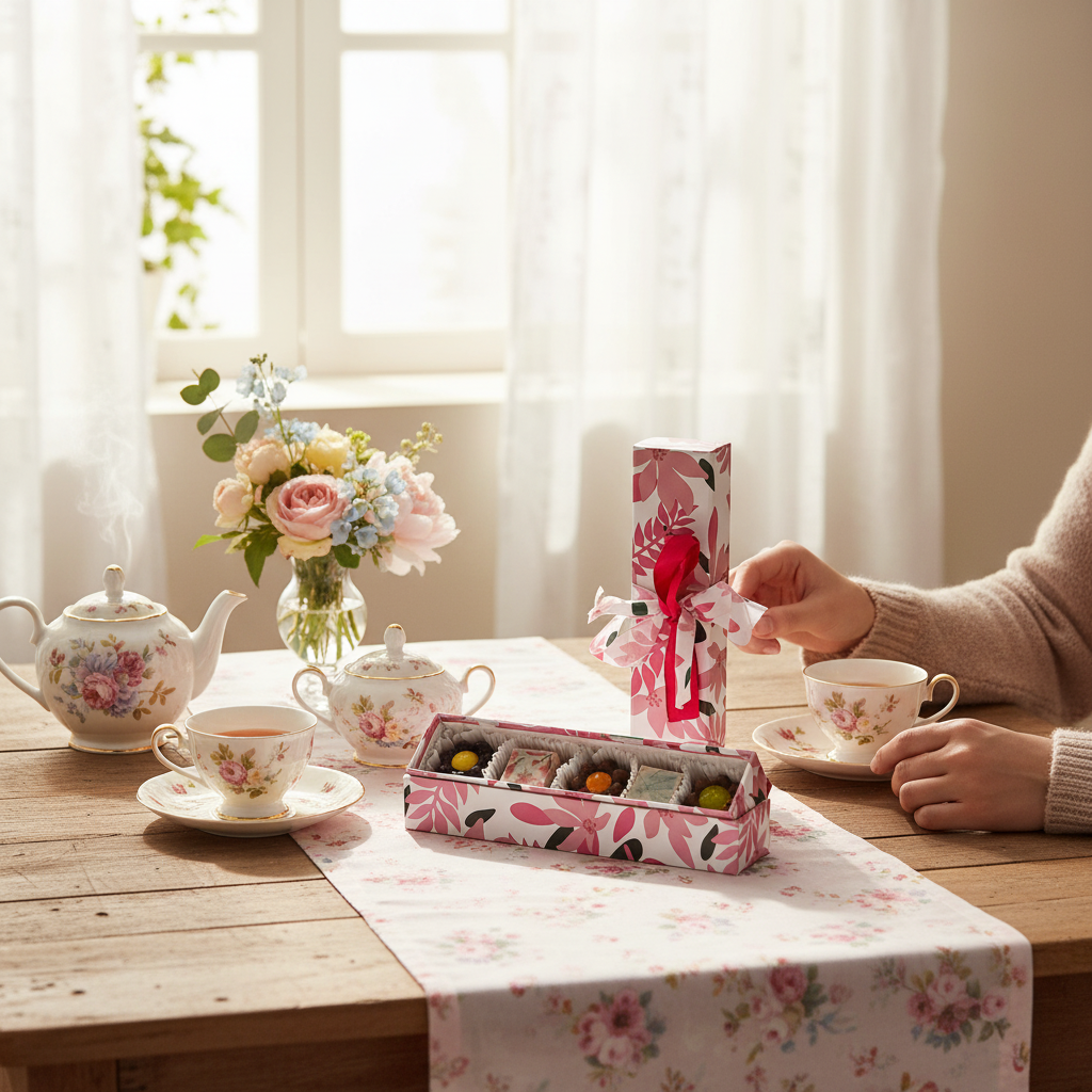 Spring box of 5 pralines 75g