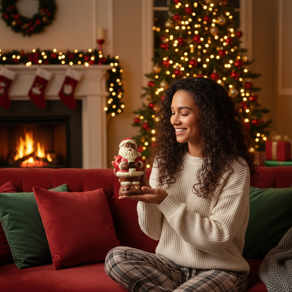 Milk chocolate Santa Claus 220g