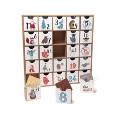 Wooden advent calendar origin 1 Kg