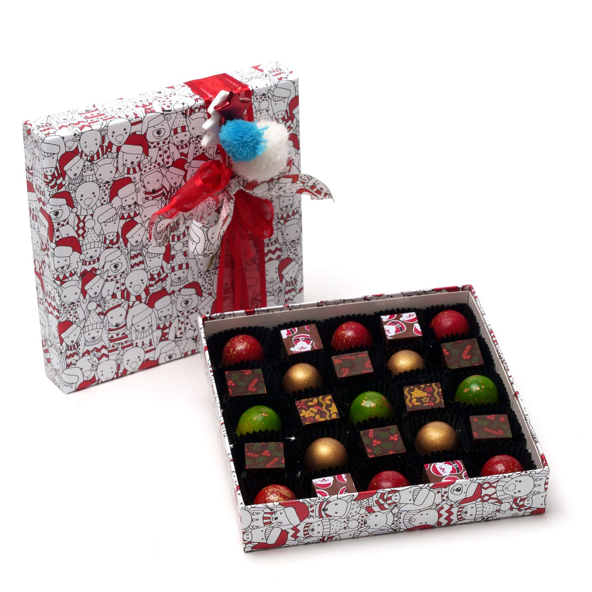 Christmas box 25 pralines 375 Grs