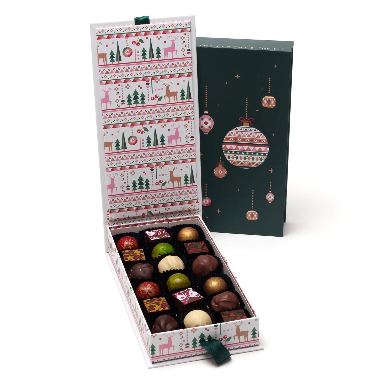 Christmas open box pralines & truffles 270 Grs