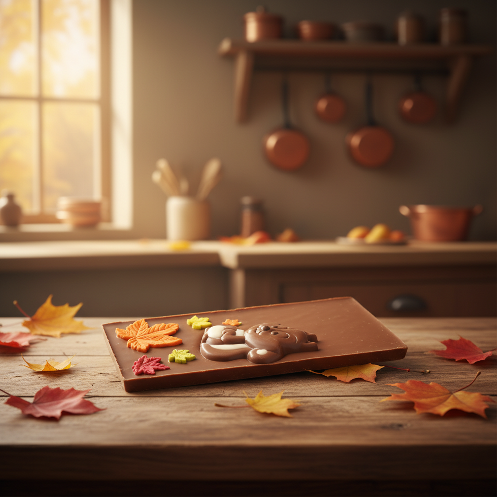 Milk chocolate squirrel bar 125g