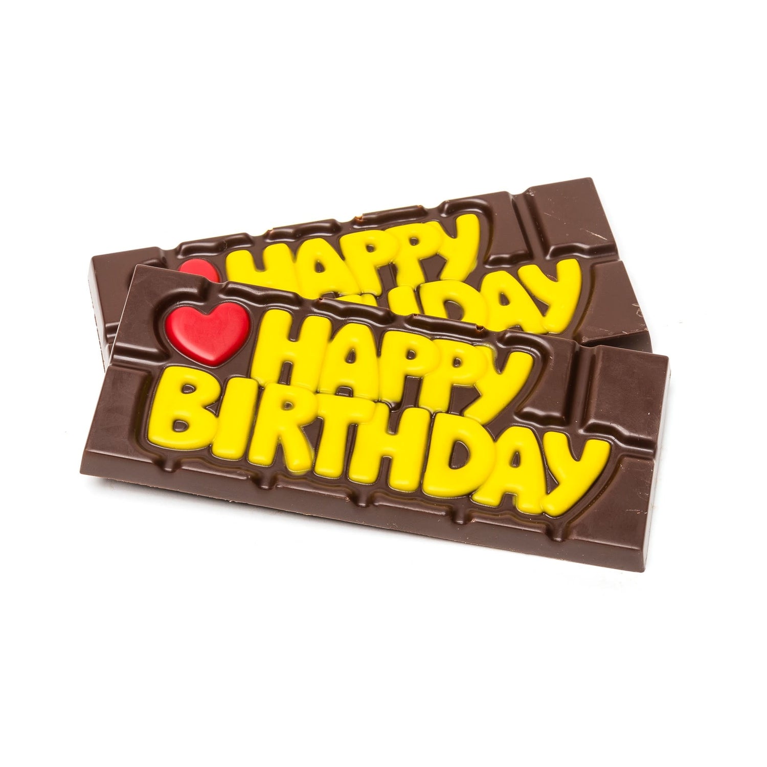 Chocolate handmade bar ''Happy Birthday'' (dark) 45 Grs