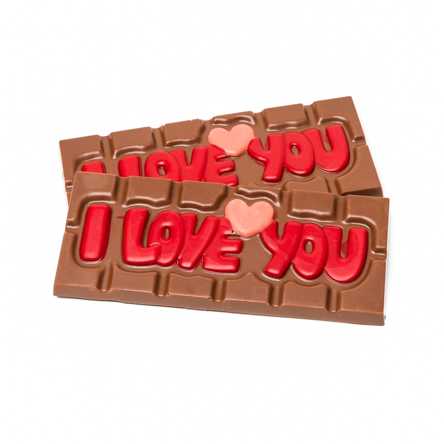 Chocolate handmade bar ''I love you'' (milk) 45 Grs