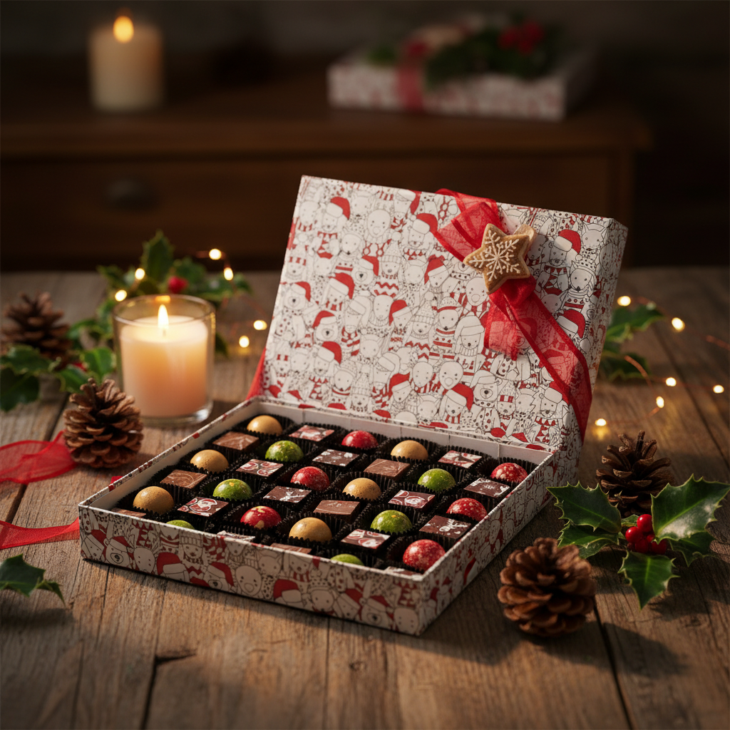 Christmas box 36 pralines 540g