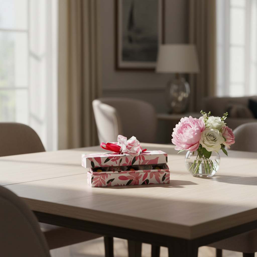 Spring box of 5 pralines 75g