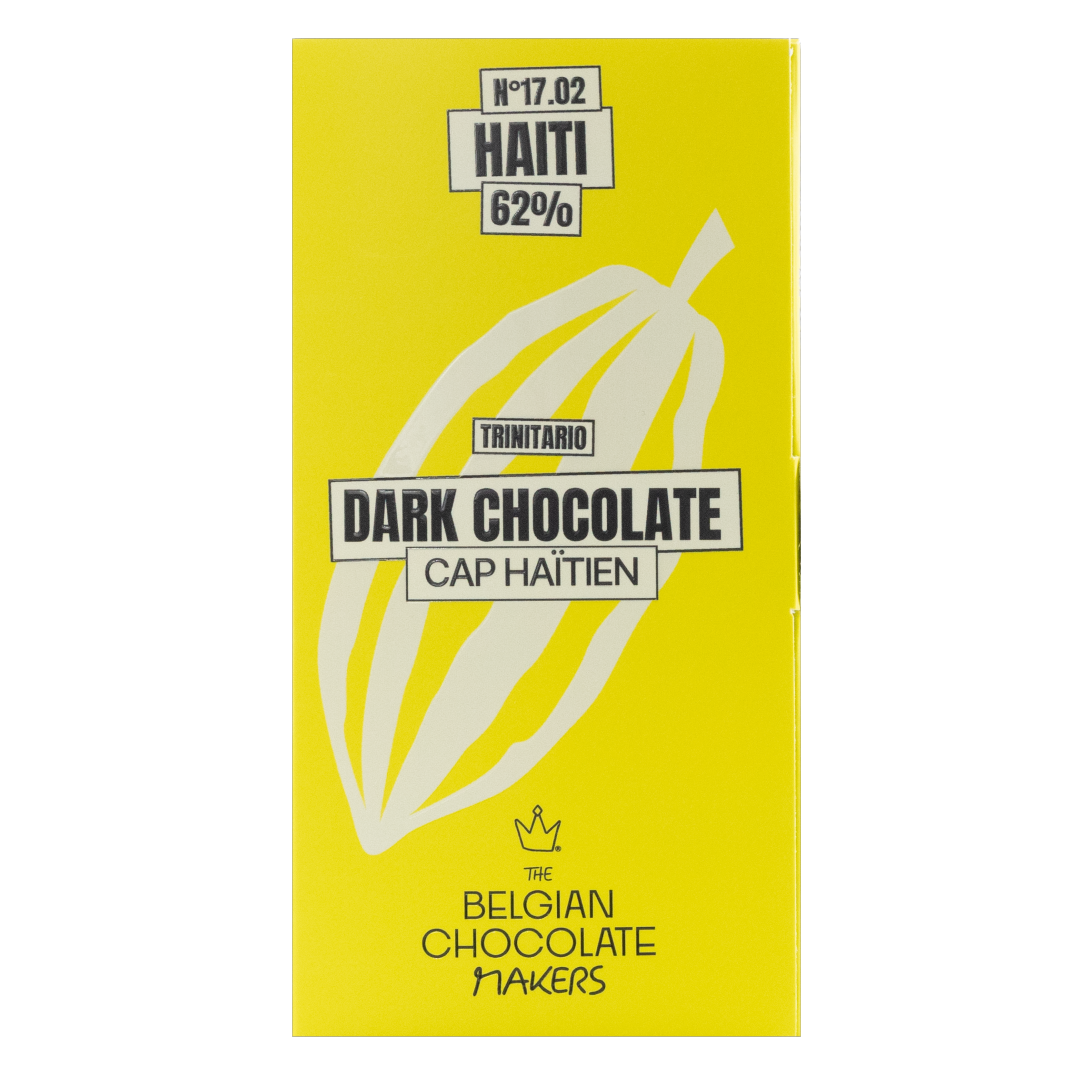 Barre chocolatée origine Haïti Cap Haïtien 62%