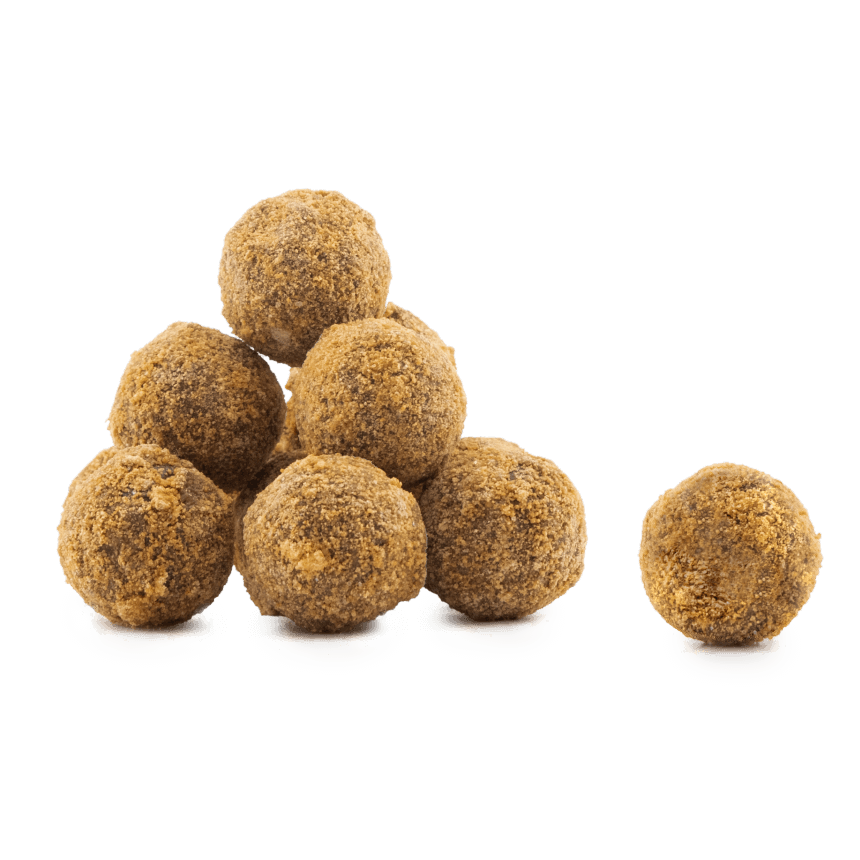 Pouch of Belgian truffles with speculoos coating 160g