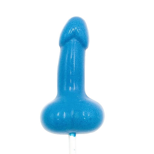 White chocolate playful deep blue treat 30g
