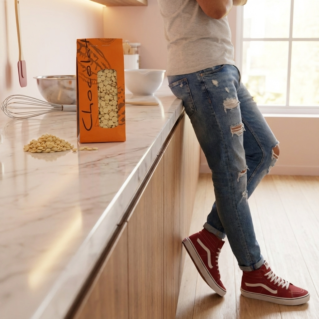 Chocolat blanc à boire 200g