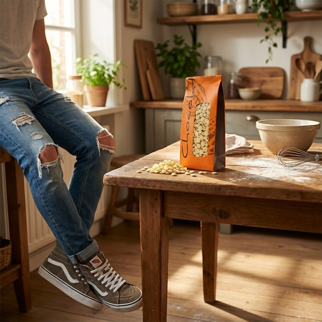 Chocolat blanc à boire 200g