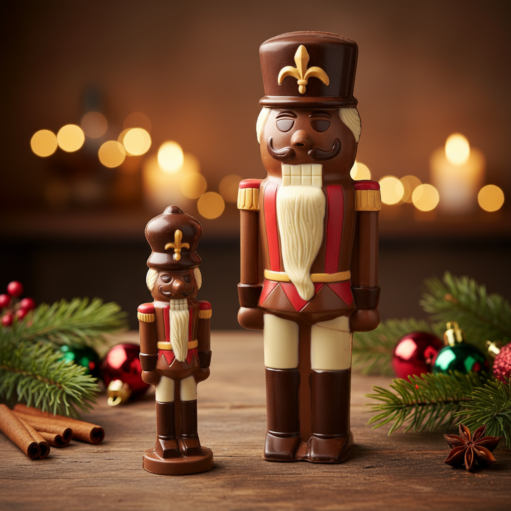 Milk chocolate Christmas nutcracker soldier 230g