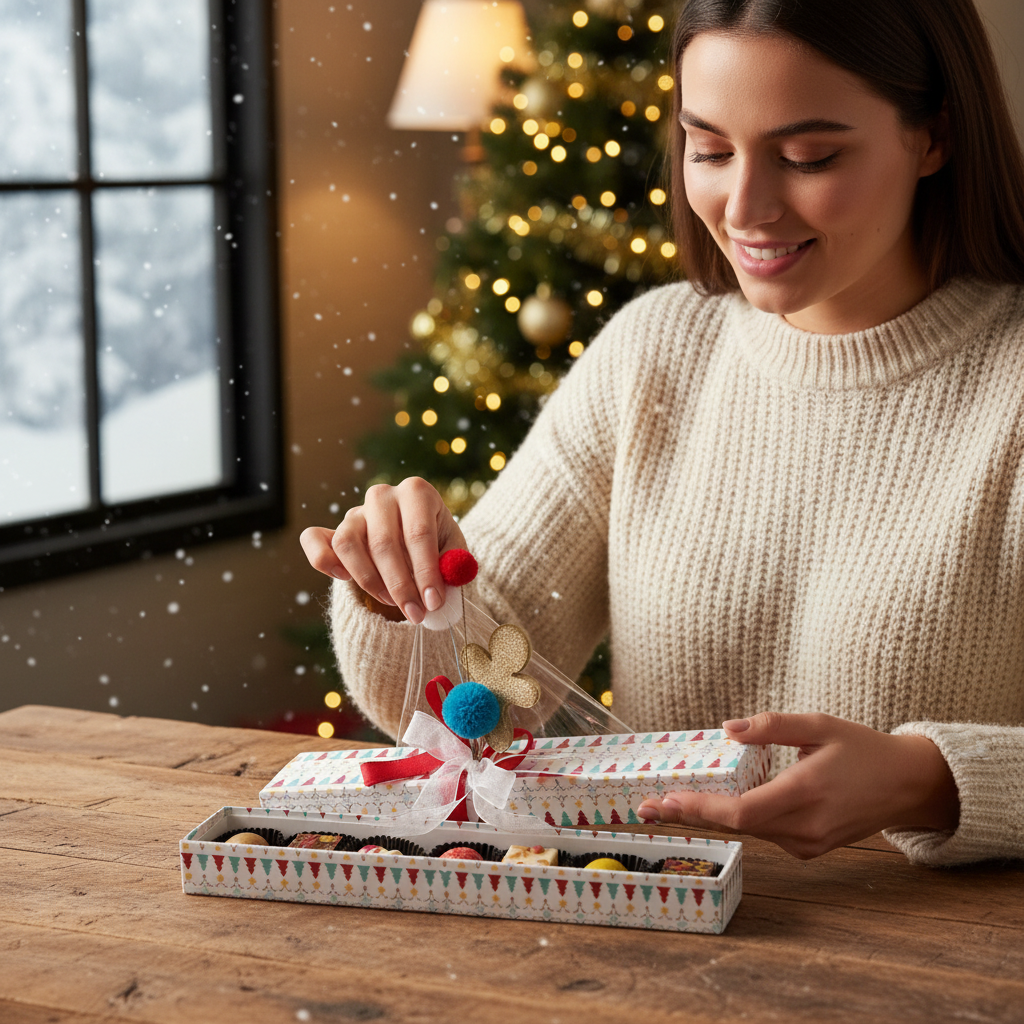 Christmas box my bear friend 7 pralines 105g