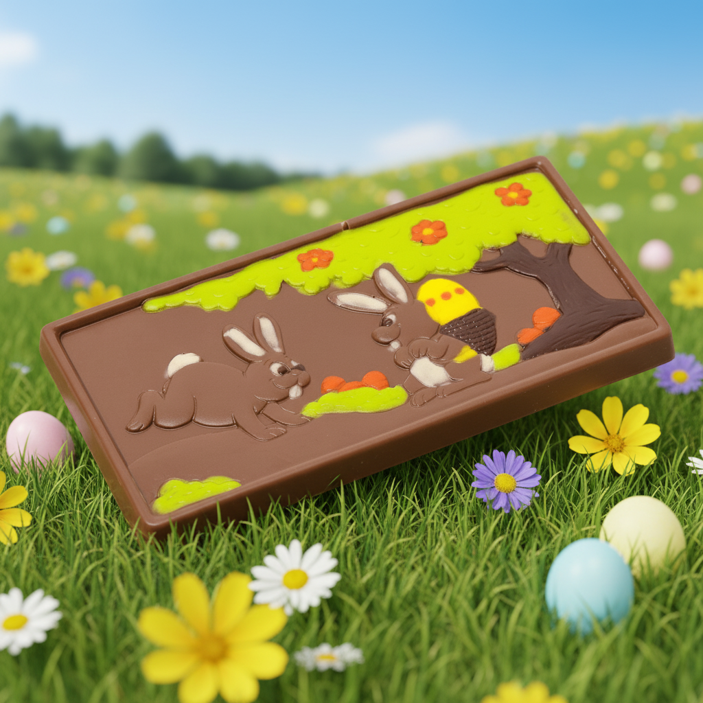 Milk chocolate Easter bar 120g