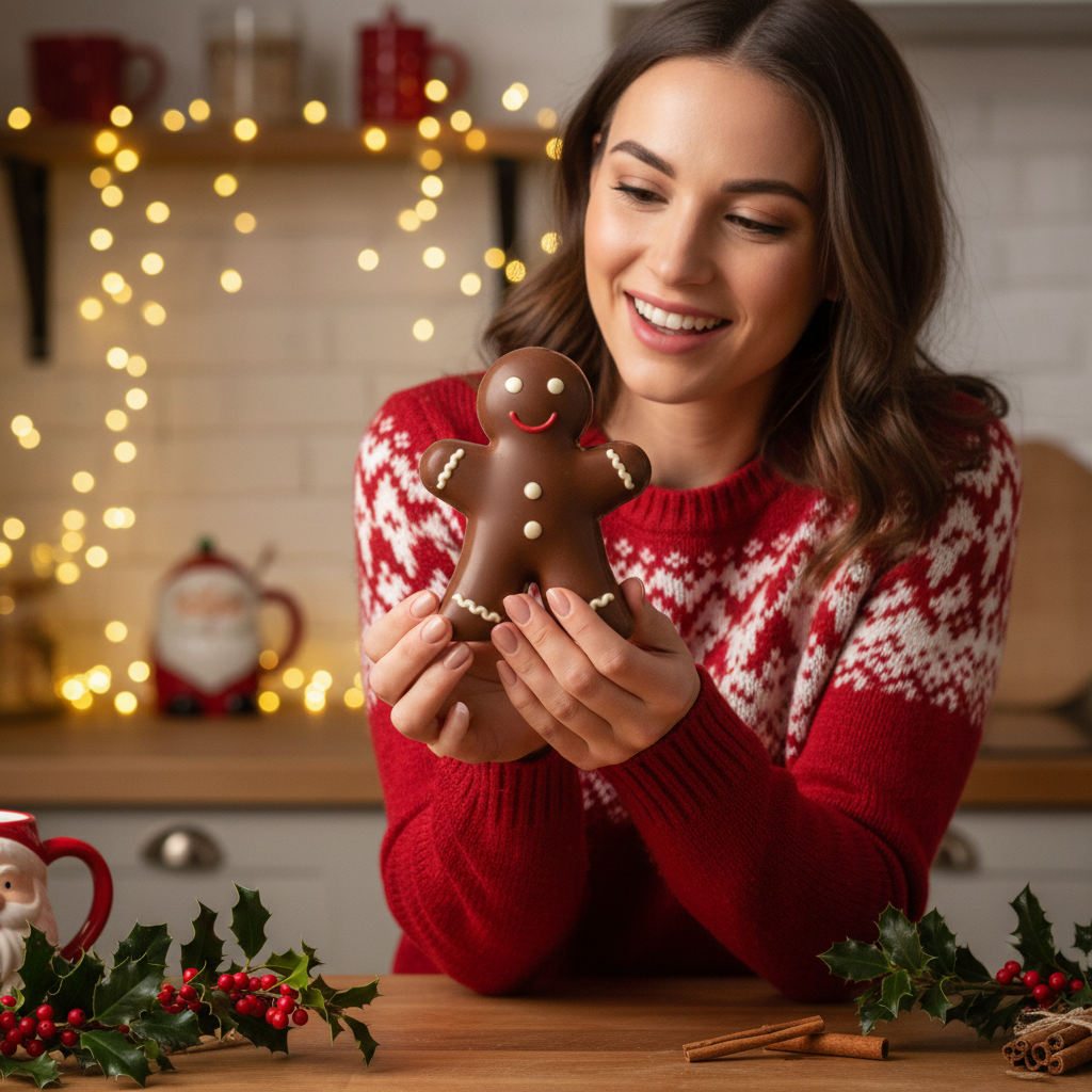 Milk chocolate Mr Ginger 125g