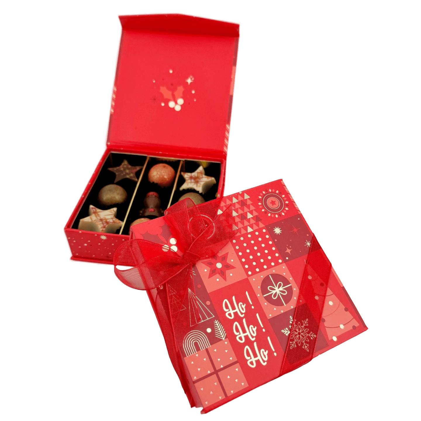 Christmas 9 pralines box ho-ho-ho 135g