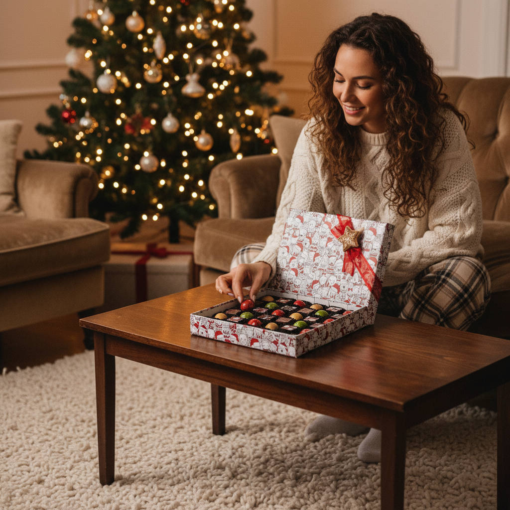 Christmas box 36 pralines 540g