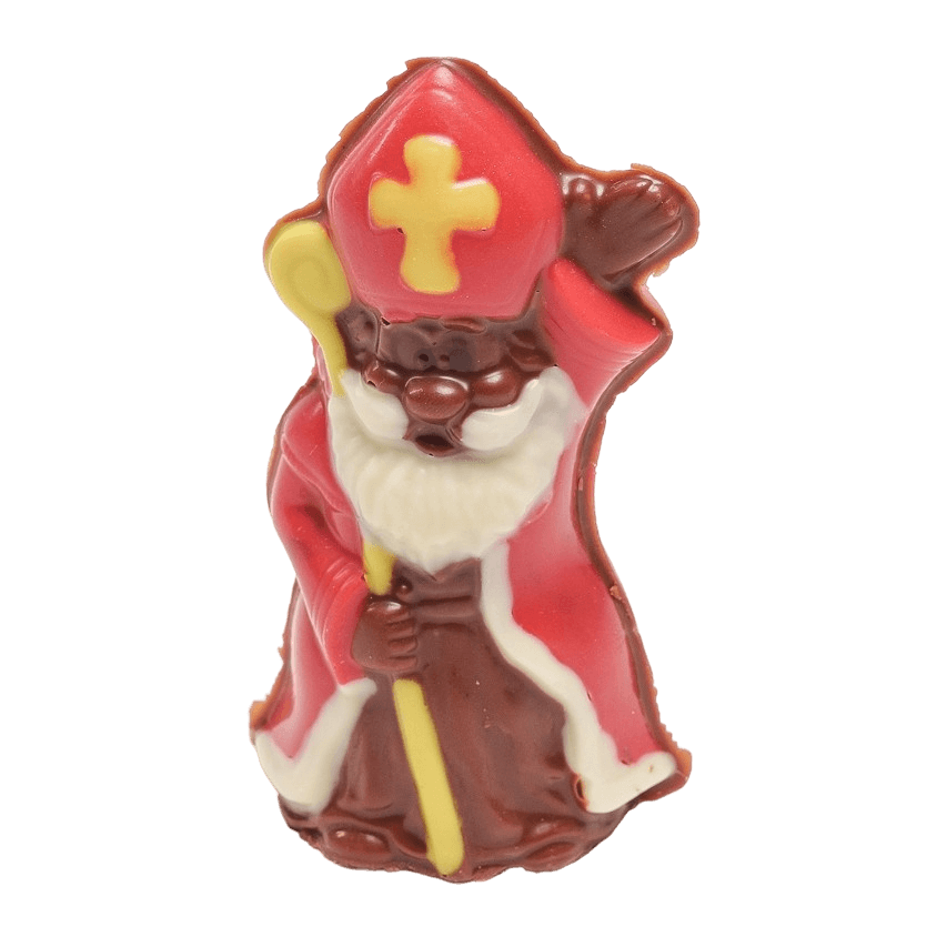 Milk chocolate Saint Nicholas with sceptre 30g
