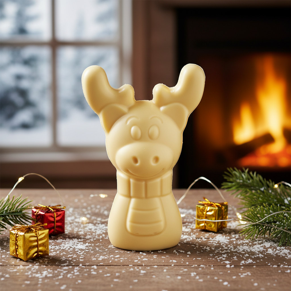 White chocolate reindeer 150g