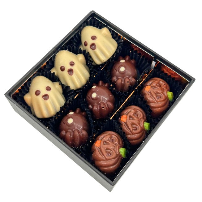 Halloween  of 9 pralines 135 Grs