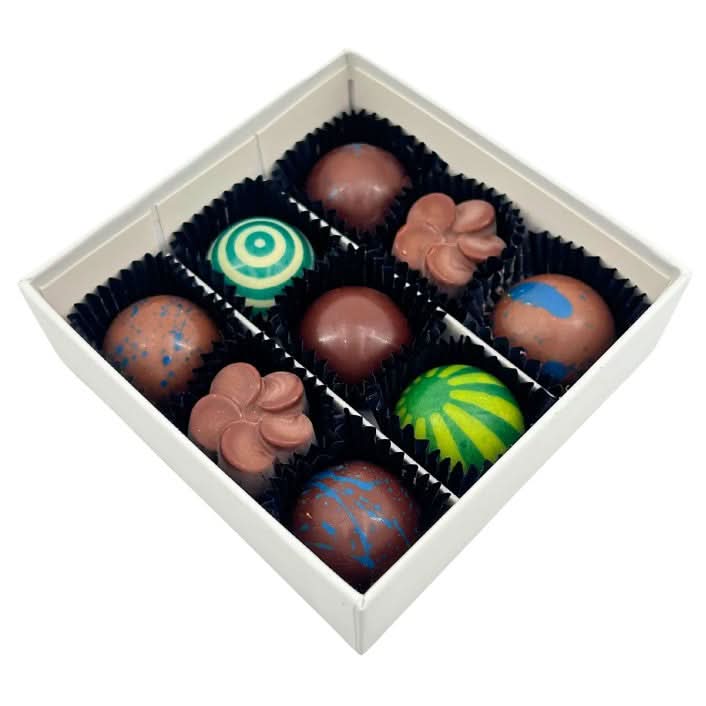 Tropical sea pralines box (mixed) 105 Grs - The Belgian Chocolate Makers