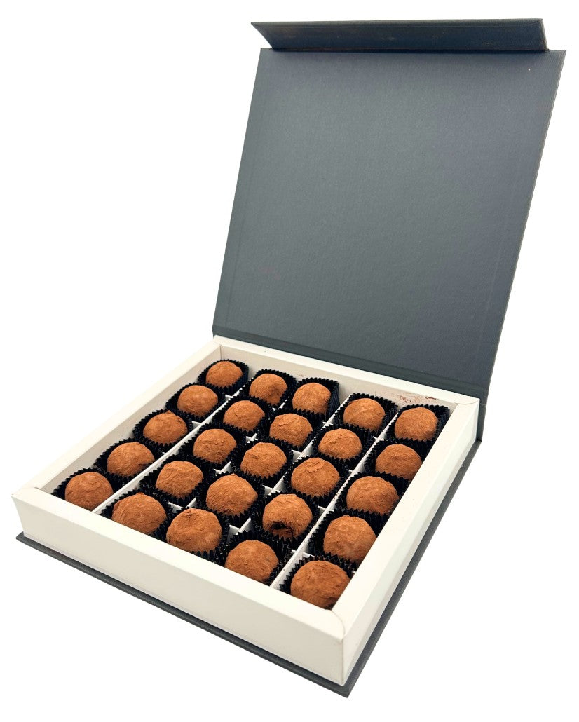 Chocolate truffles cacao flavour 25 pieces