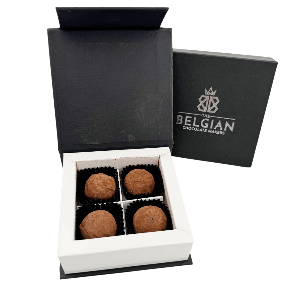 Chocolate truffles cacao flavour 4 pieces