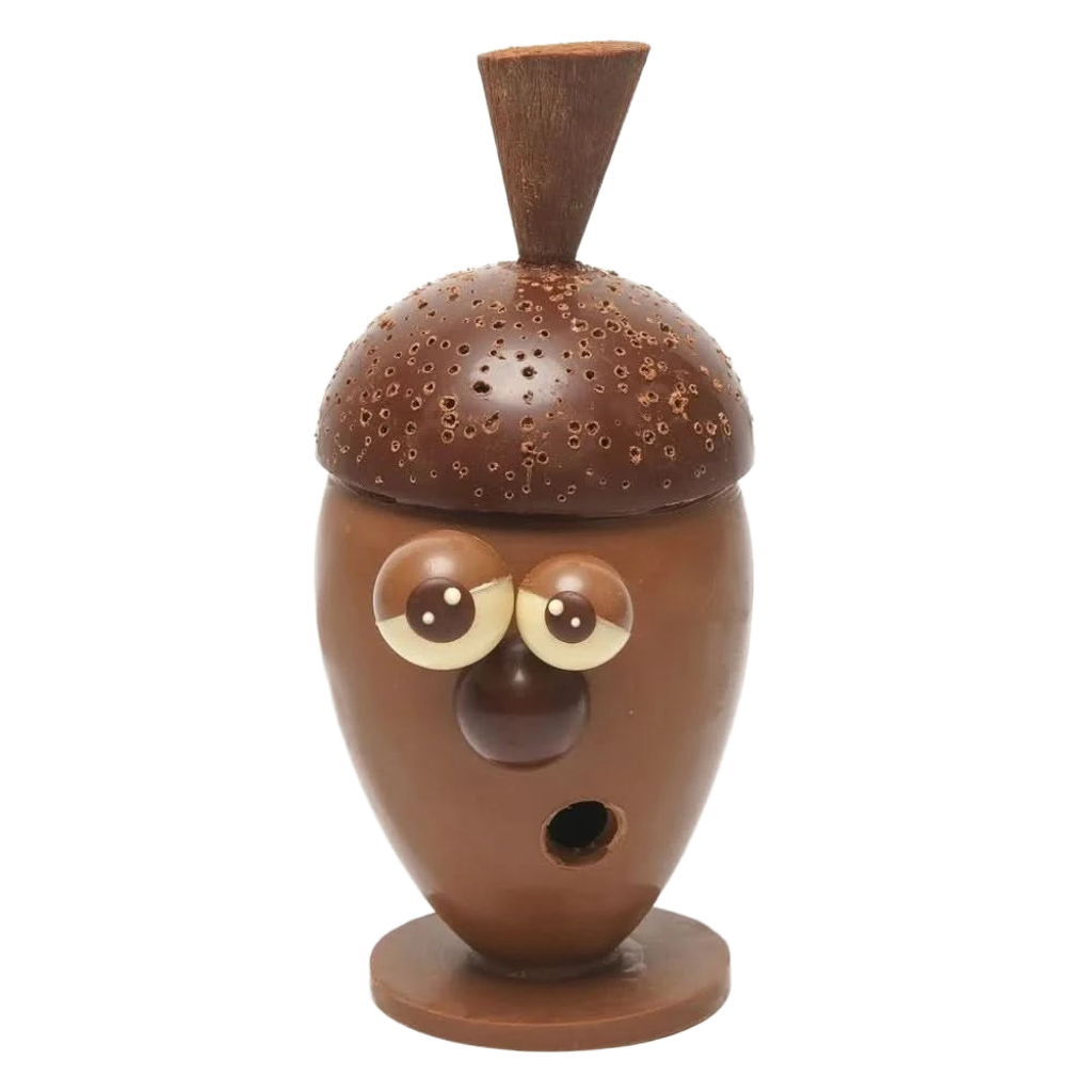 Acorn figurine milk chocolate