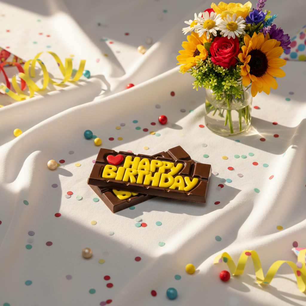 Dark chocolate messaging bar 45g 