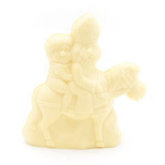 Saint Nicholas with horse  (white) 230 Grs