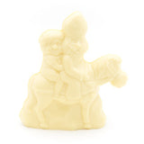Saint Nicholas with horse  (white) 230 Grs