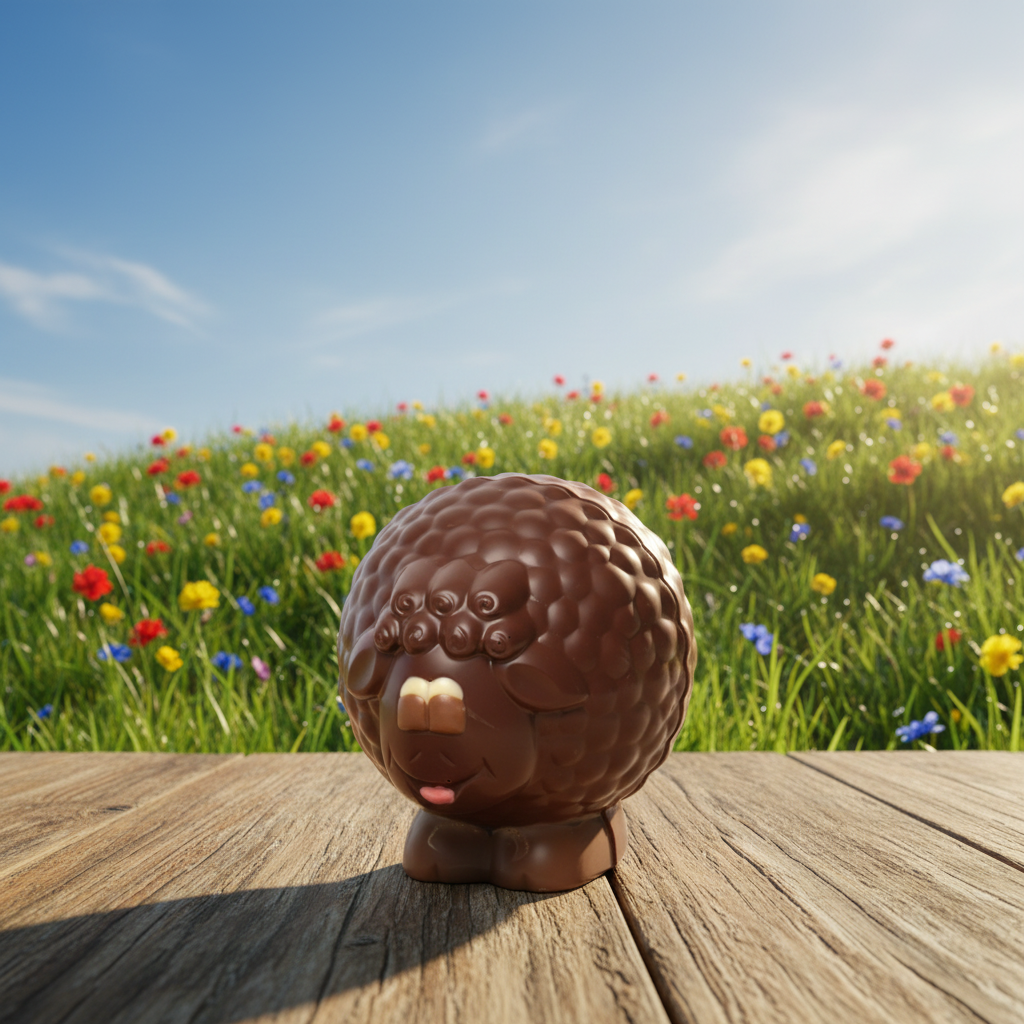 Dark chocolate sheep 130g