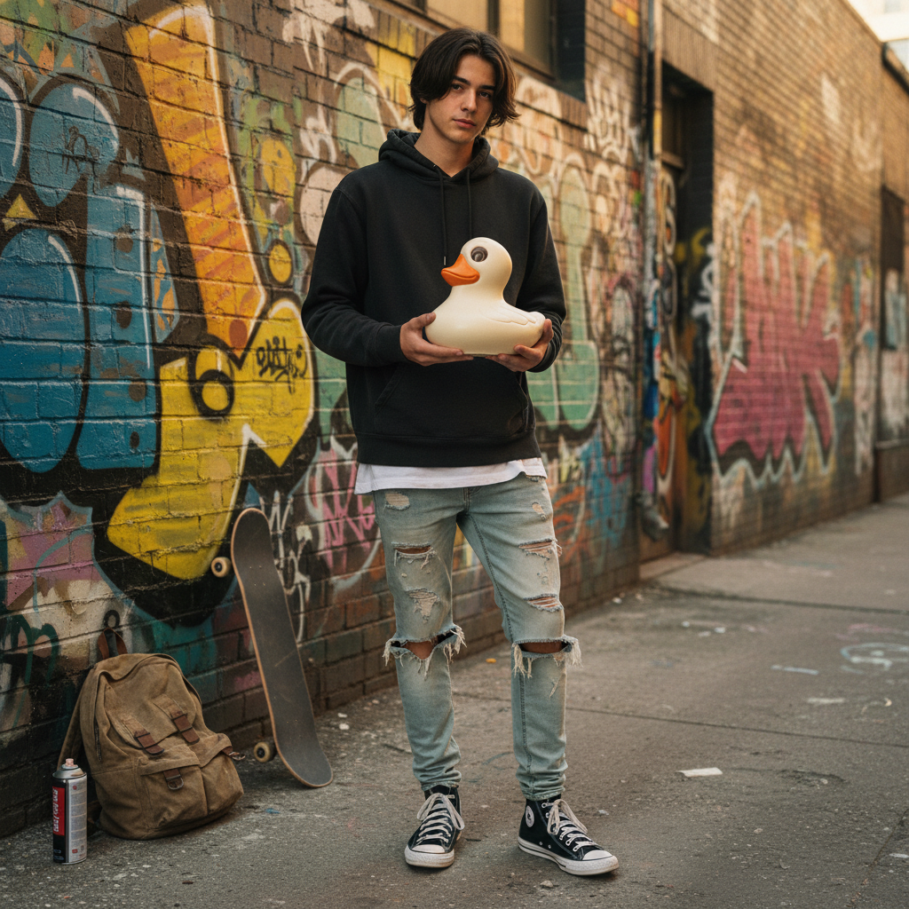 Canard XL (chocolat blanc) 420 Grs