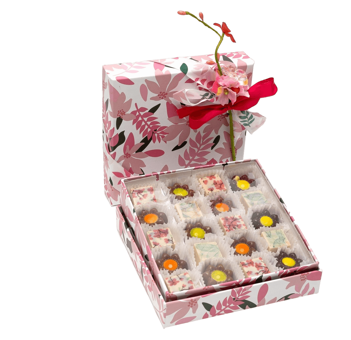 Spring pralines boxes 300 Grs