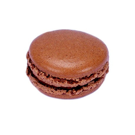 Macaron au chocolat noir