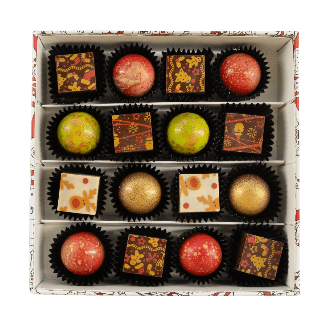 Christmas box 16 pralines 240g