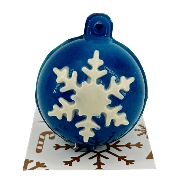 White chocolate festive Christmas bowl 60g