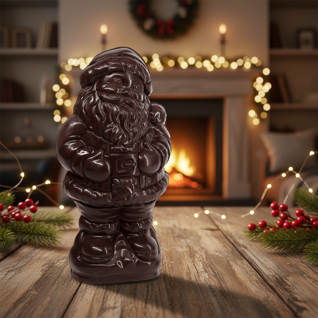 Chocolat noir Père Noël 3 Kgs