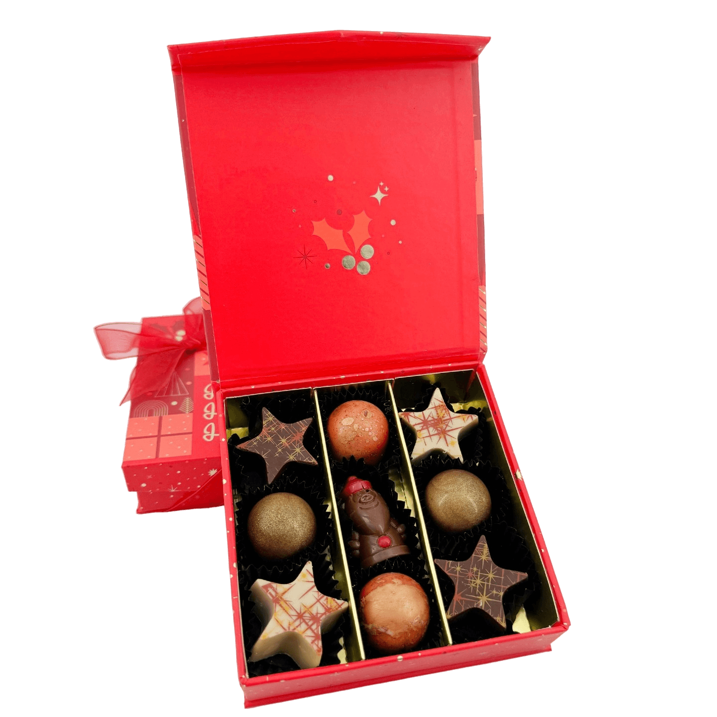 Christmas 9 pralines box ho-ho-ho 135g